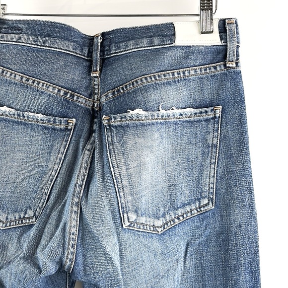 Citizens of Humanity Liya Troublemaker Hi-Lo Hem Classic Fit Jeans - Picture 7 of 10